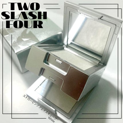 ストロビングフェイスキューブ/TWO SLASH FOUR/ハイライトを使ったクチコミ(2枚目)