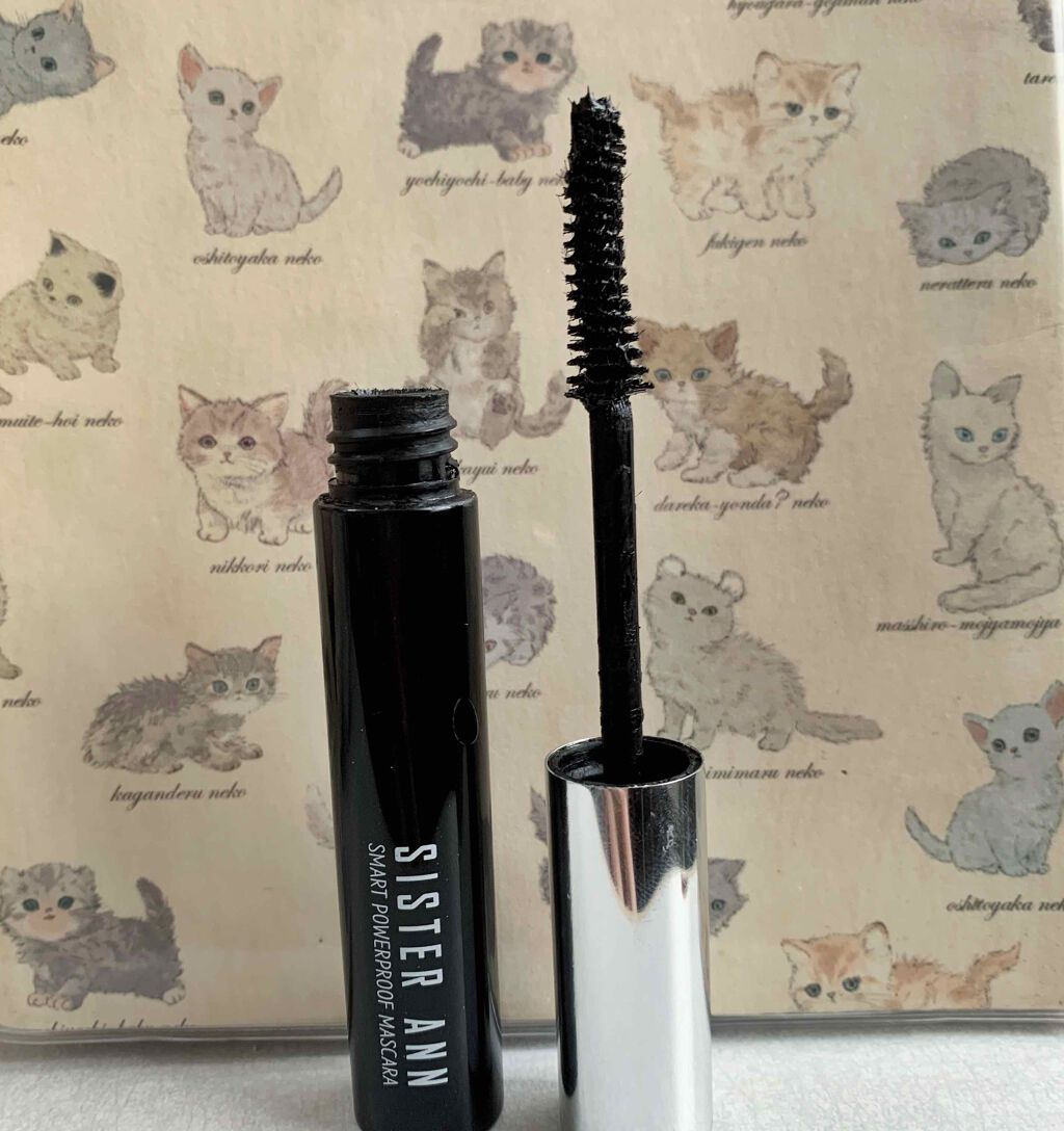 スマートウォータープルーフマスカラ/SISTER ANN/マスカラを使ったクチコミ（2枚目）