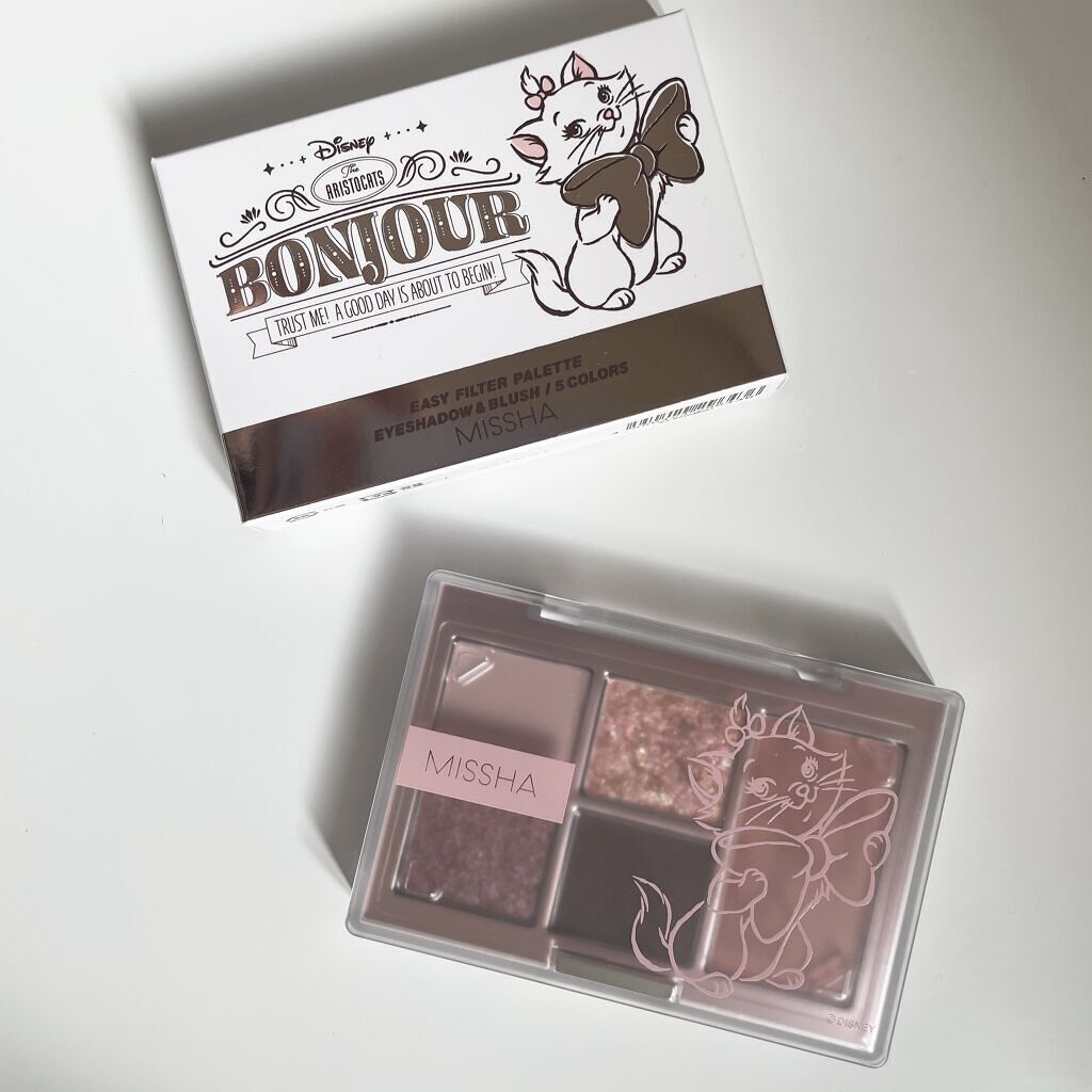 MISSHA イージー フィルター シャドウパレット/MISSHA/アイシャドウパレットを使ったクチコミ（2枚目）