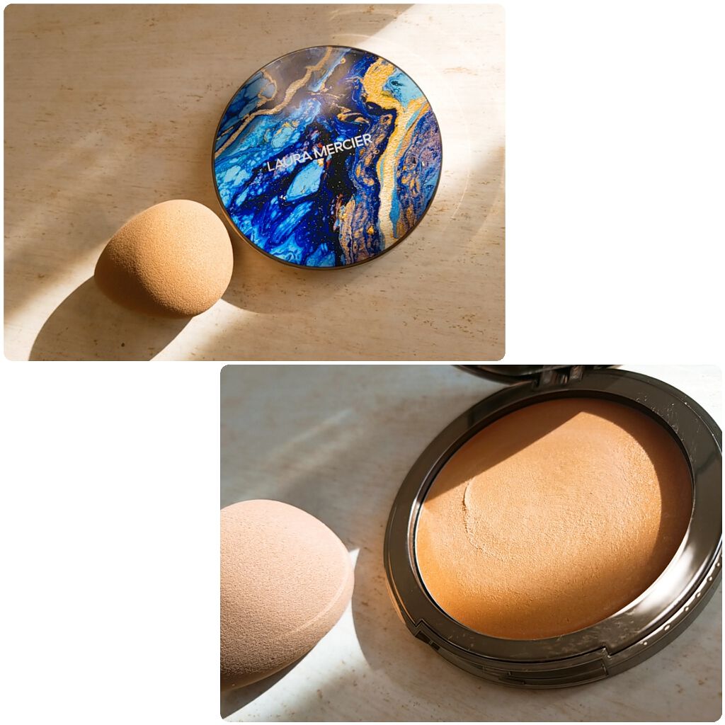 laura mercier   RIVIERA SUN   Sun-Kissed Veil Voile Soleil/ローラ メルシエ/プレストパウダーを使ったクチコミ（2枚目）