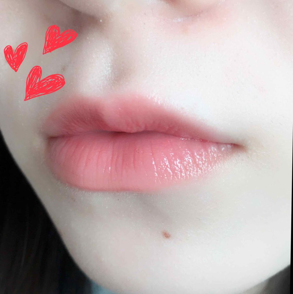 ラスティンググロスリップ/CEZANNE/口紅を使ったクチコミ（3枚目）