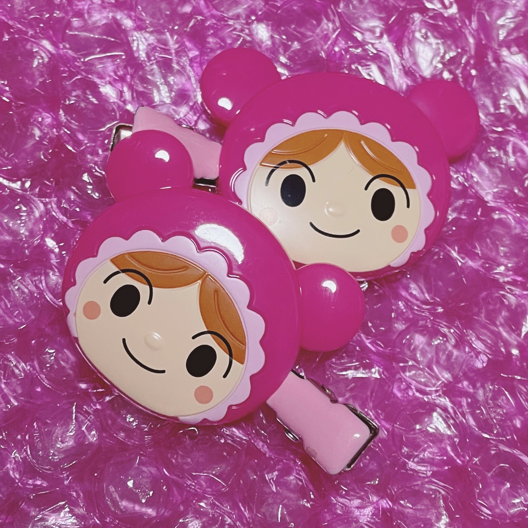 アンパンマンヘアアクセサリー　まえがみクリップ/アガツマ/ヘアアクセサリーを使ったクチコミ（3枚目）