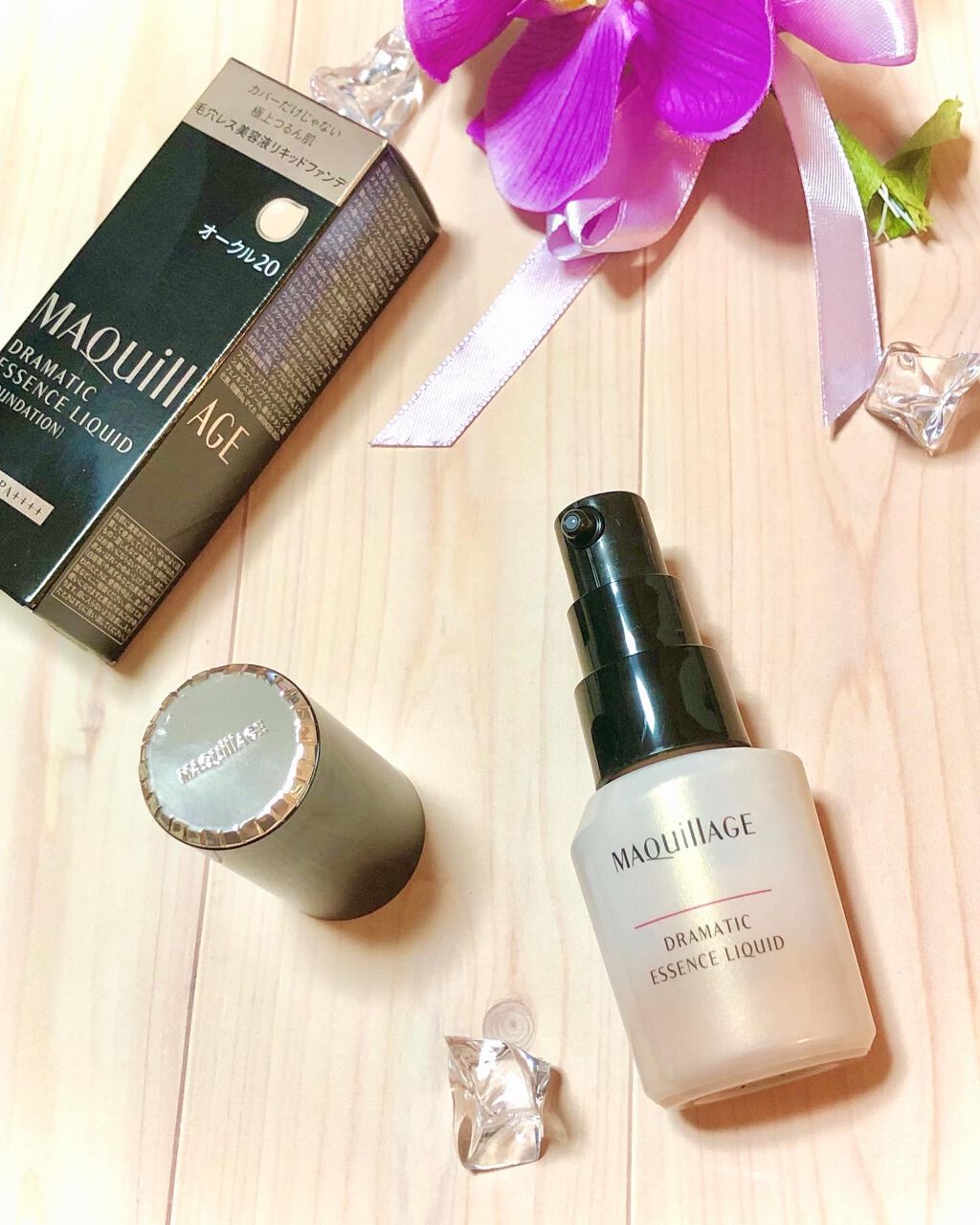 ドラマティックエッセンスリキッド/マキアージュ/リキッドファンデーションを使ったクチコミ(2枚目)