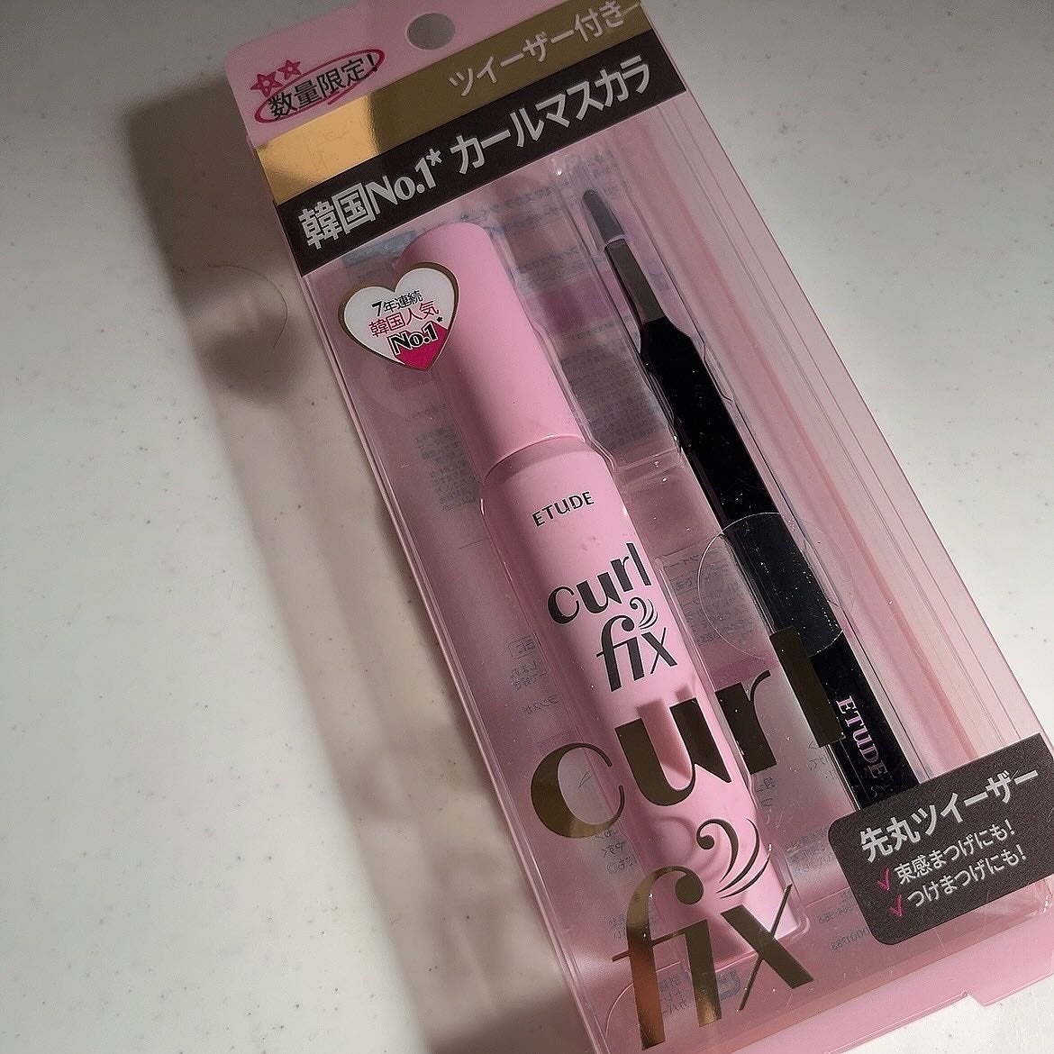 カールフィックスマスカラ/ETUDE/マスカラを使ったクチコミ(6枚目)
