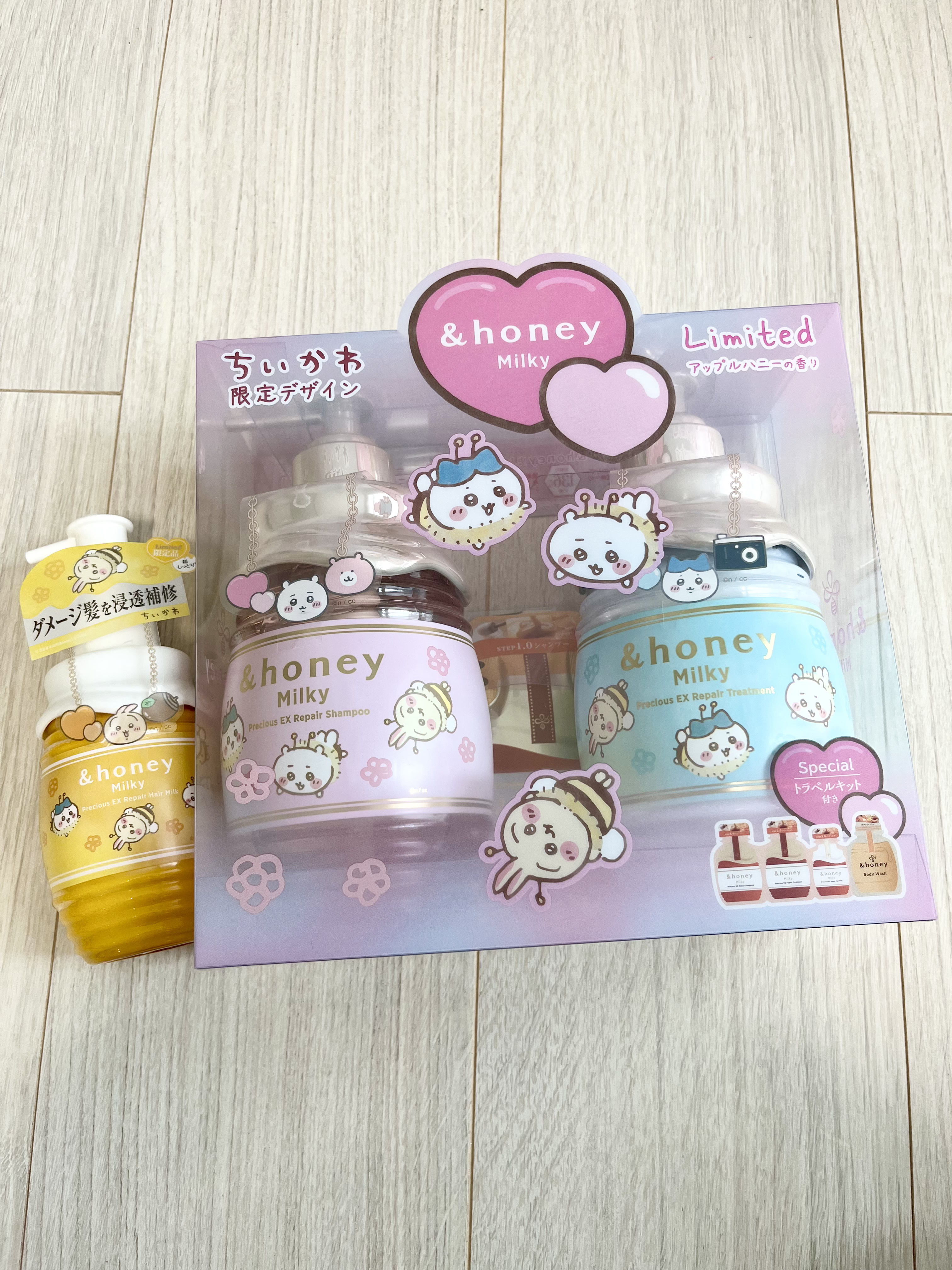 ミルキー プレシャス EX リペア シャンプー1.0 / ヘアトリートメント2.0/&honey/市販シャンプーを使ったクチコミ（2枚目）