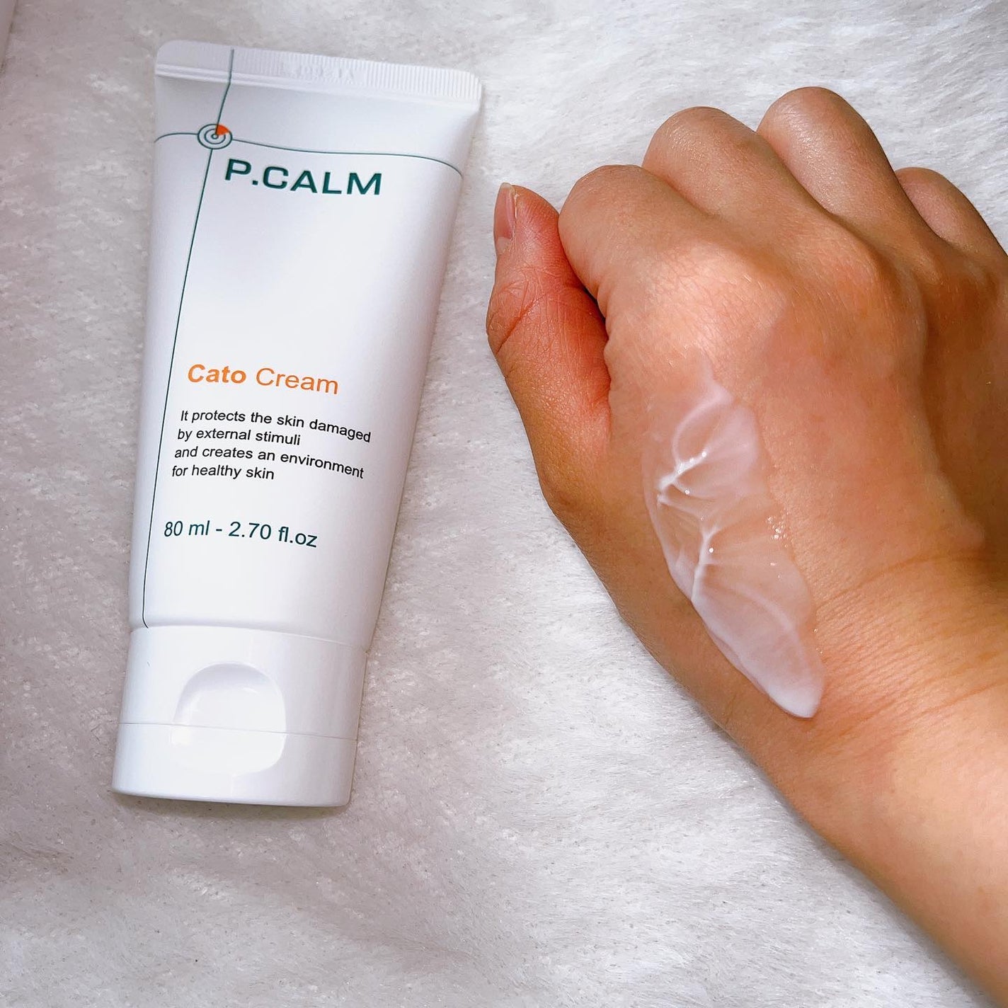 カトクリーム/P.CALM/フェイスクリームを使ったクチコミ(3枚目)