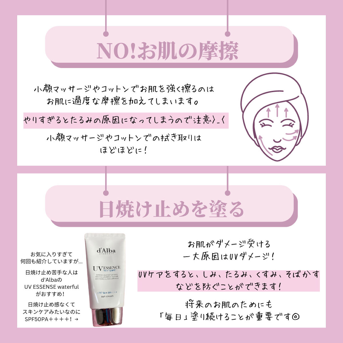 ダルバ ウォータフル エッセンス サンクリーム/ダルバ/日焼け止めクリームを使ったクチコミ（2枚目）