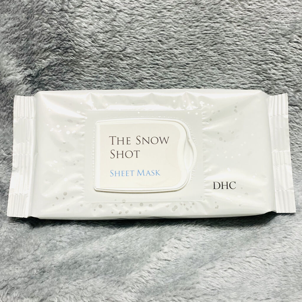 DHC ザ スノーショット シートマスク/DHC/シートマスク・パックを使ったクチコミ（1枚目）
