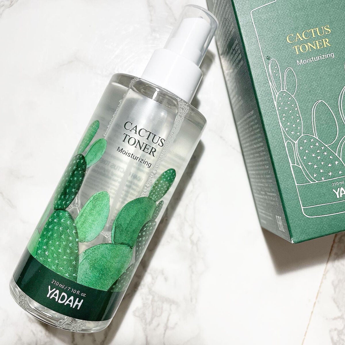 カクタス87%鎮静トナー/YADAH/化粧水を使ったクチコミ(2枚目)