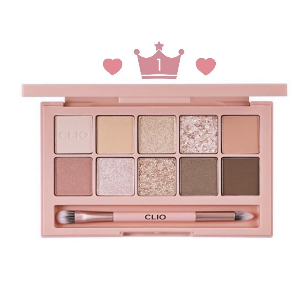 プロ アイ パレット/CLIO/アイシャドウパレットを使ったクチコミ（1枚目）