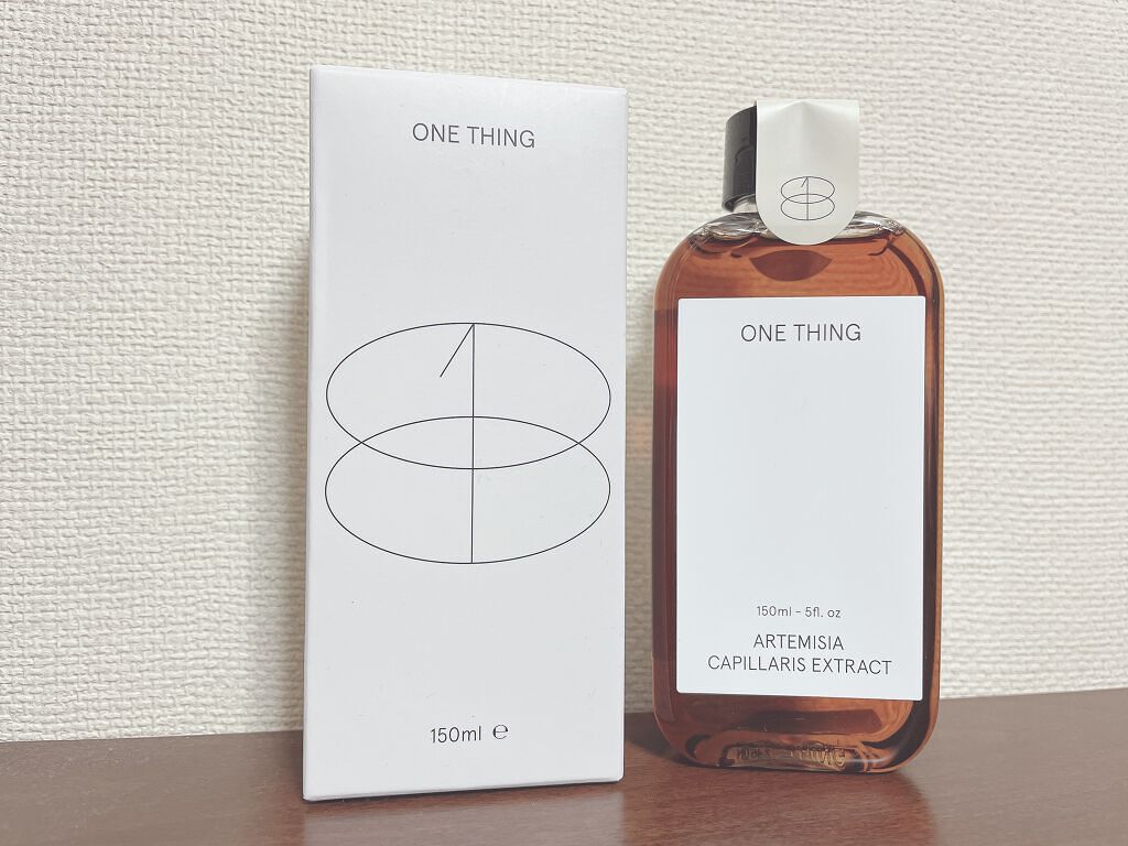 カワラヨモギ化粧水/ONE THING/化粧水を使ったクチコミ(1枚目)
