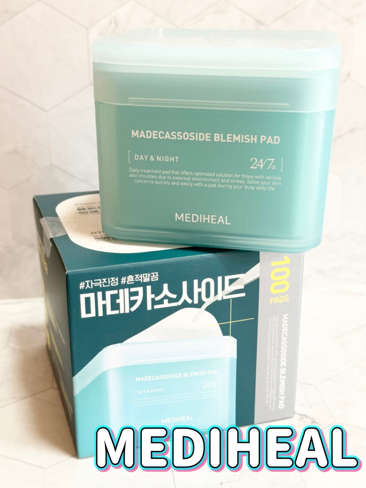 マデカッソシドブレミッシュパッド/MEDIHEAL/トナーパッドを使ったクチコミ（1枚目）
