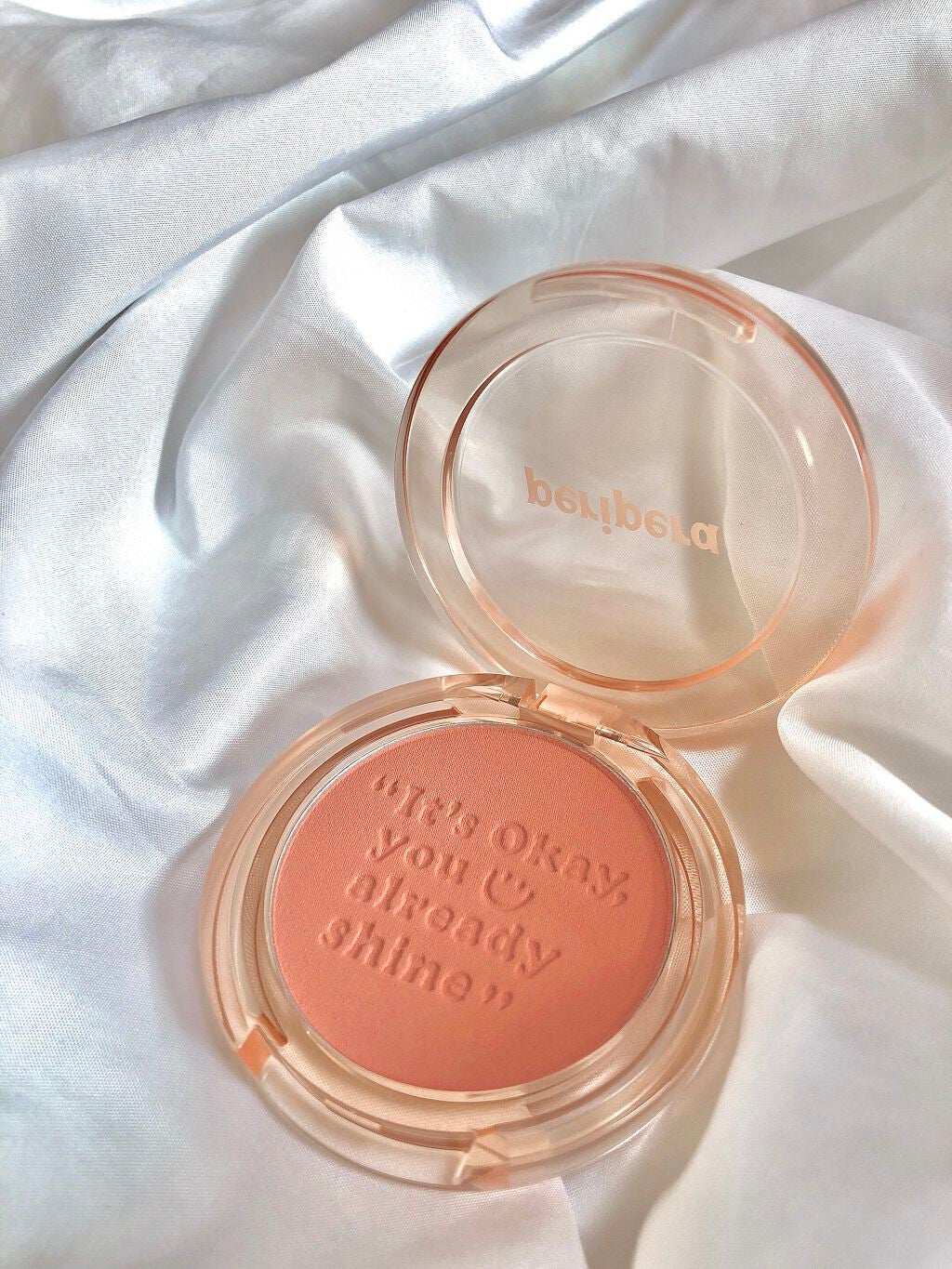 ピュア ブラッシュド サンシャイン チーク/PERIPERA/パウダーチークを使ったクチコミ(2枚目)