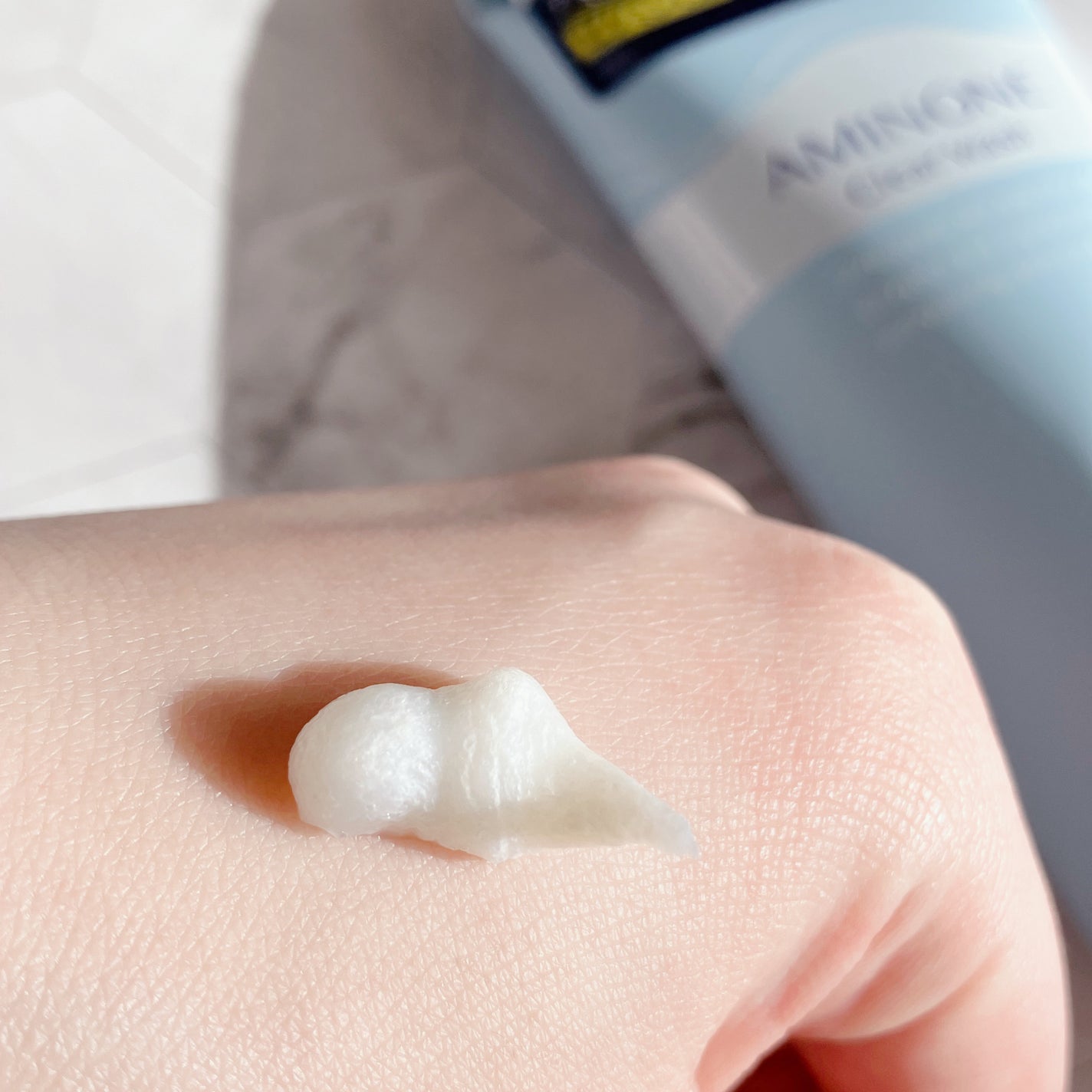 アミノネクリアウォッシュ/Cure/洗顔フォームを使ったクチコミ(3枚目)