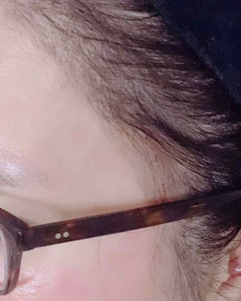 ヘアラインティント/コジット/ヘアカラーを使ったクチコミ（3枚目）