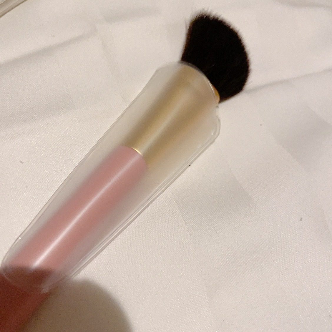 チークフィックスブラシ/Ririmew/メイクブラシを使ったクチコミ（1枚目）