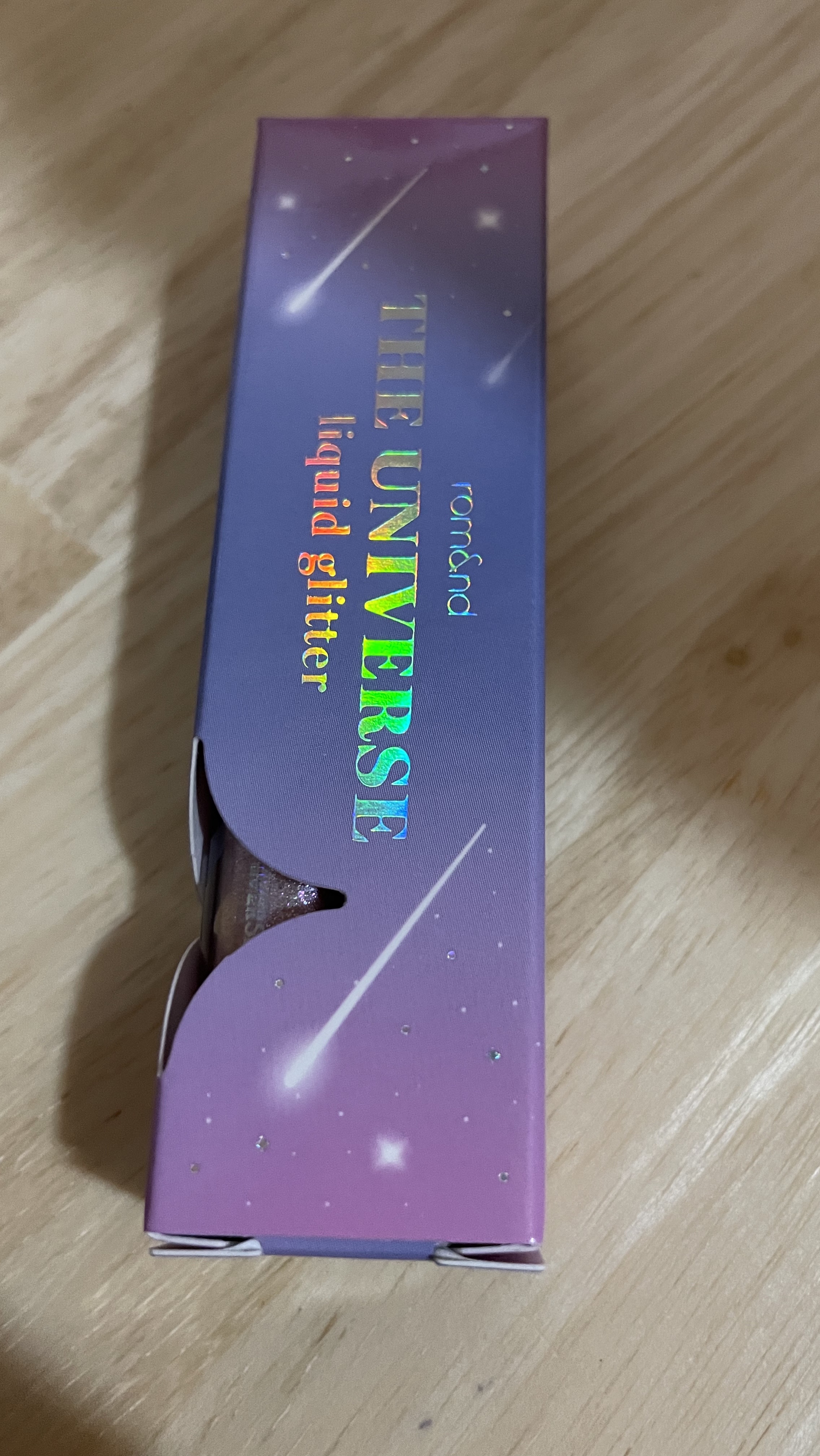 リキッド グリッター シャドウ 05 ラビーフレア(LOVEY FLARE)/rom&nd/グリッターを使ったクチコミ（1枚目）