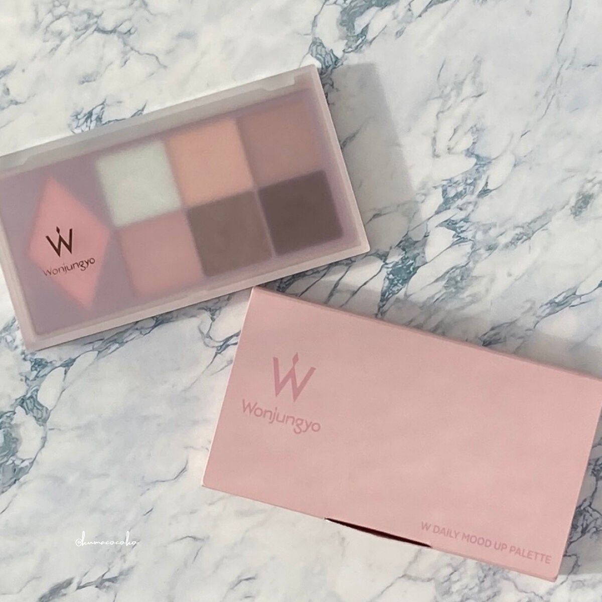 ウォンジョンヨ W デイリームードアップパレット /Wonjungyo/アイシャドウパレットを使ったクチコミ(2枚目)