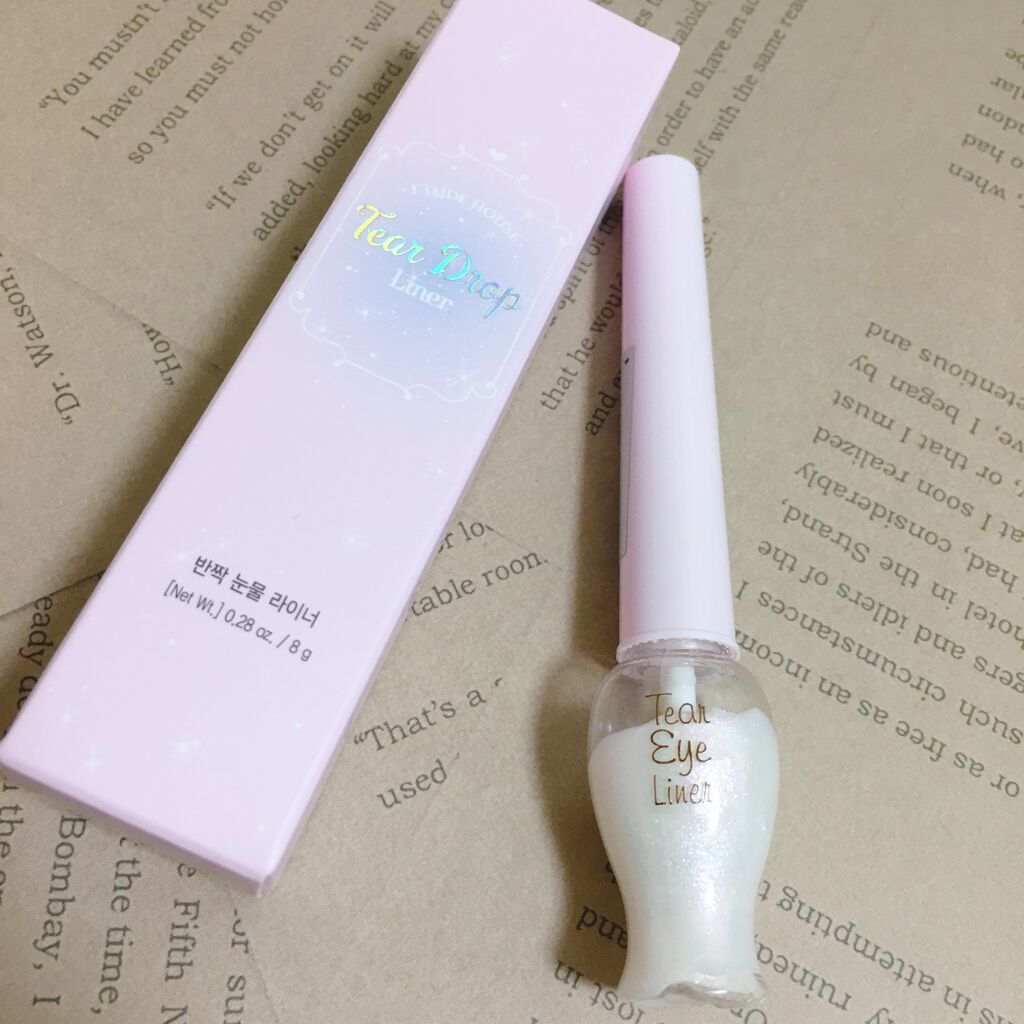 ティアー アイライナー/ETUDE/リキッドアイライナーを使ったクチコミ（1枚目）
