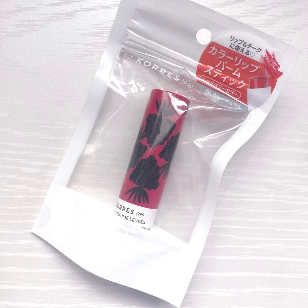 リップバームスティック/KORRES/リップケアを使ったクチコミ(1枚目)