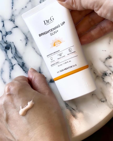 レッドブレミッシュスージングアップサン/Dr.G/日焼け止めクリームを使ったクチコミ(4枚目)