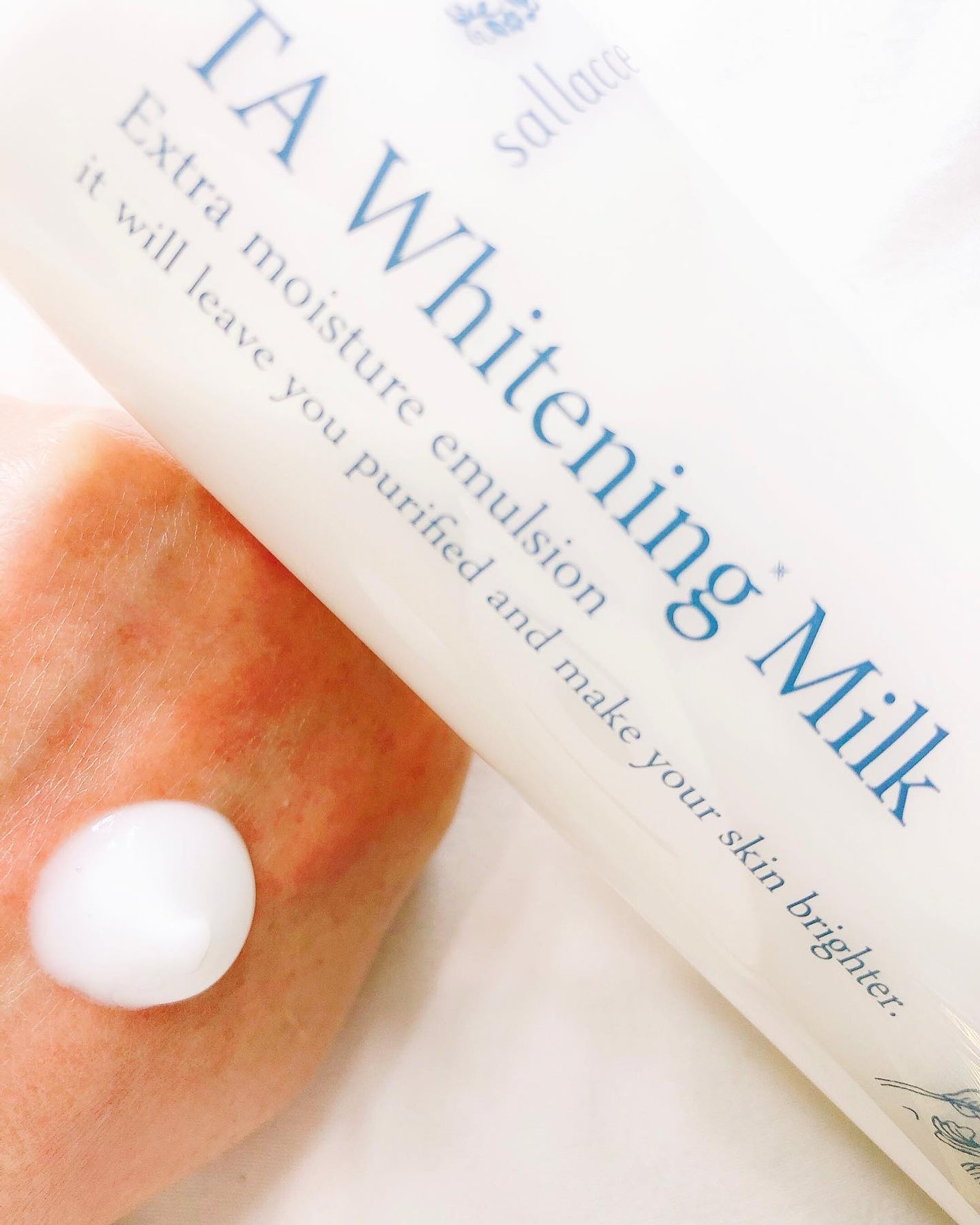 TA ホワイトニングミルク/sallacce/乳液を使ったクチコミ(2枚目)