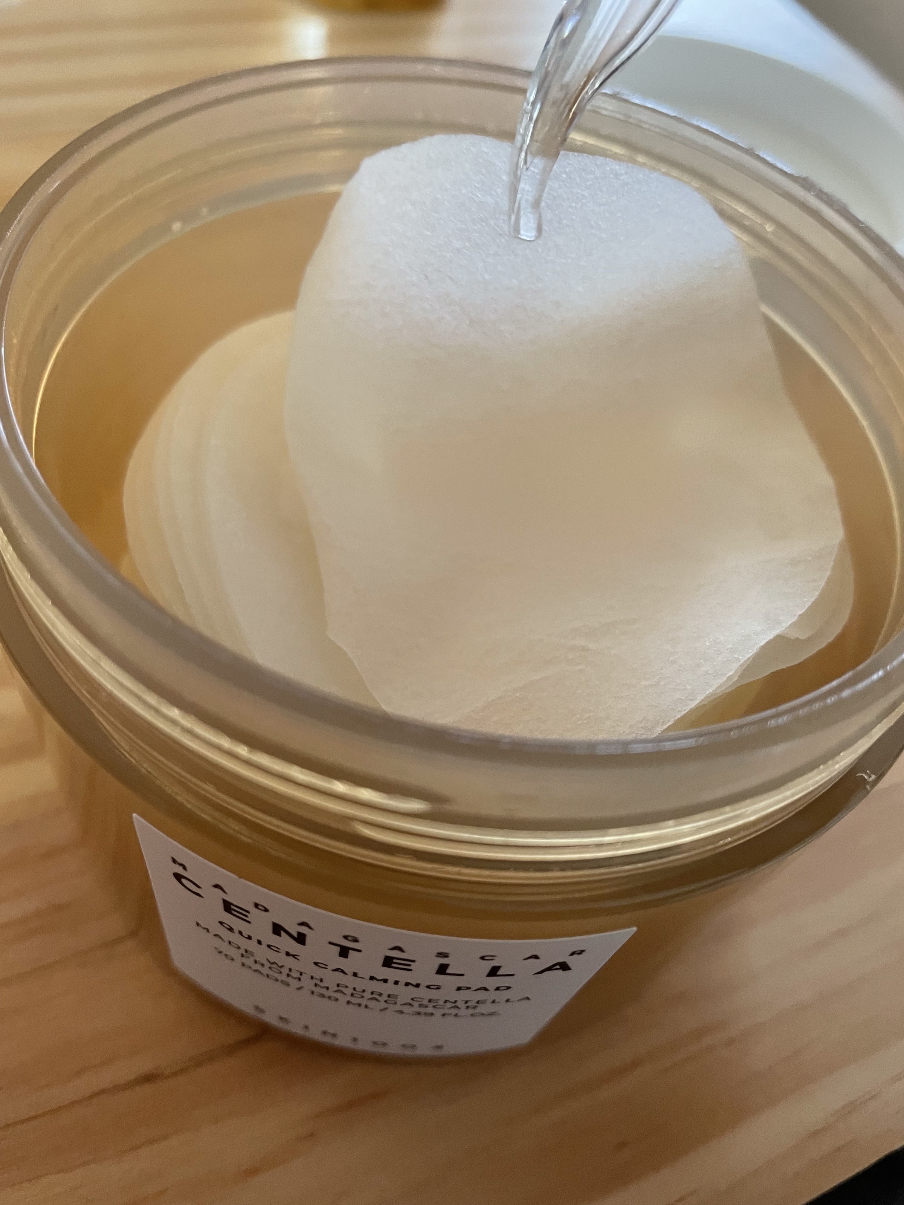 センテラ クイックカーミングパッド/SKIN1004/トナーパッドを使ったクチコミ（3枚目）