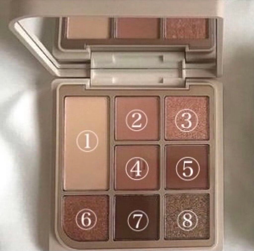 ドットオンムードアイパレット/Heart Percent/アイシャドウパレットを使ったクチコミ(3枚目)