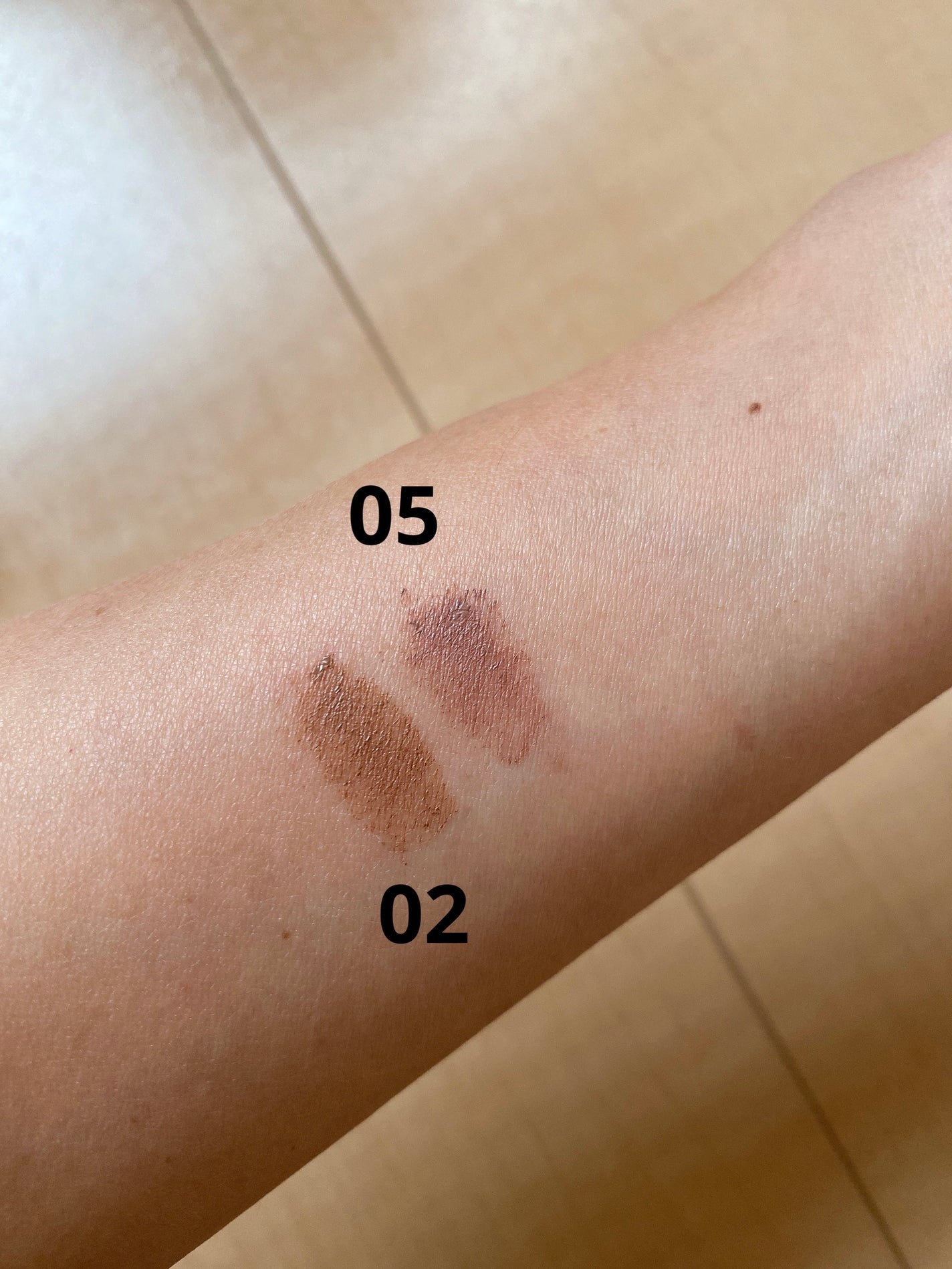 ハンオールブロウカラ/rom&nd/眉マスカラを使ったクチコミ(4枚目)