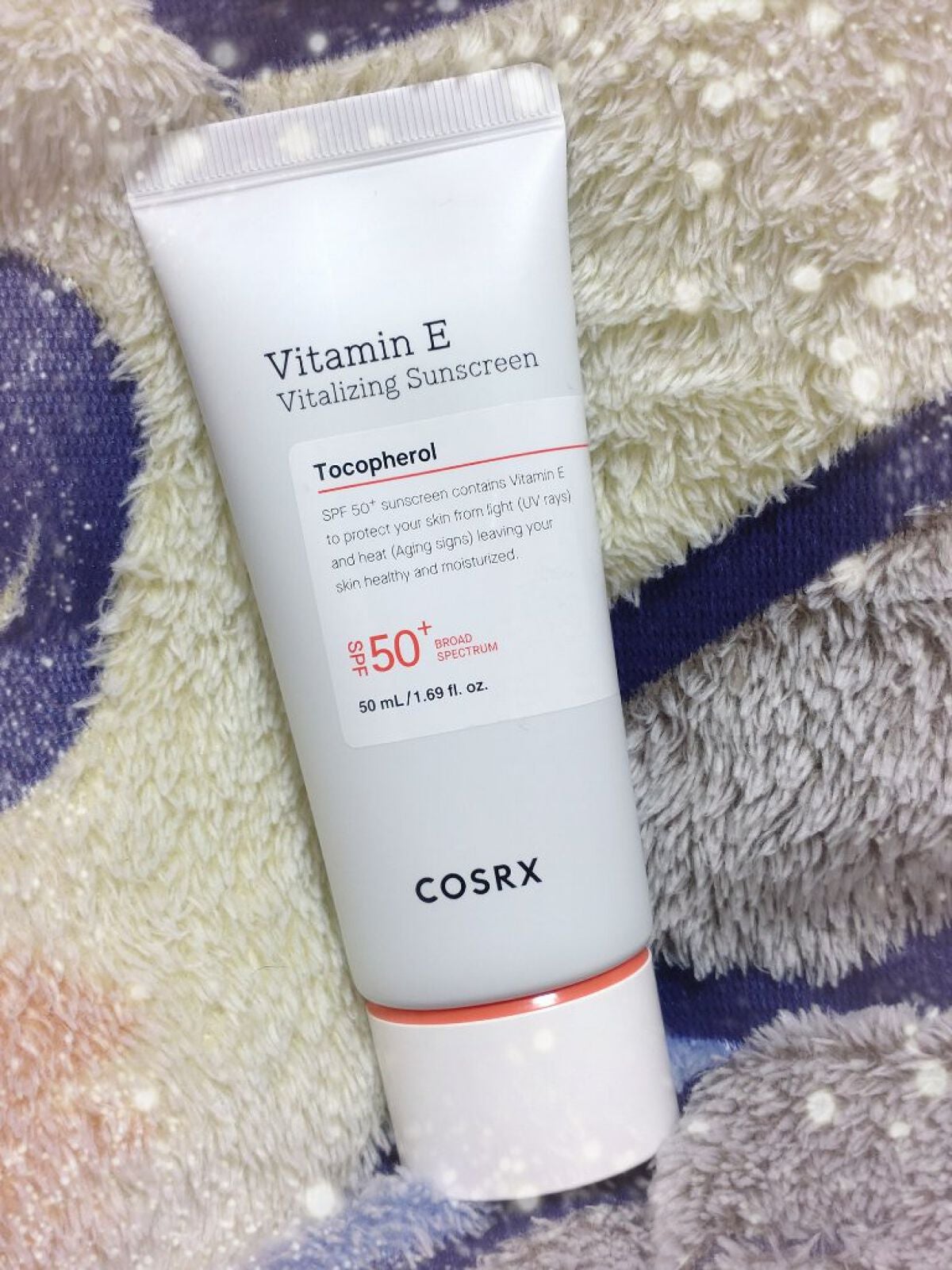 ビタミンEバイタライジングUVクリーム SFP50+/COSRX/日焼け止めクリームを使ったクチコミ(1枚目)
