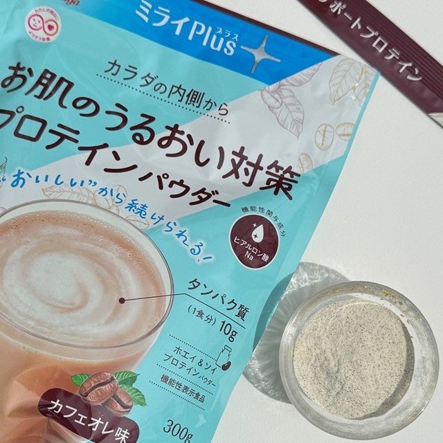 ミライplusプロテイン ミルクココア味/森永乳業/その他プロテインを使ったクチコミ(6枚目)