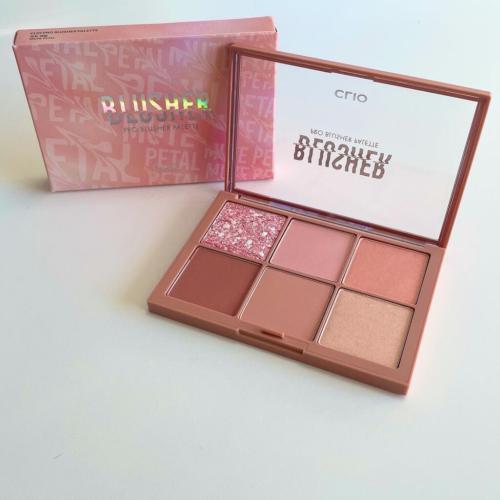 プロ ブラッシャー パレット/CLIO/パウダーチークを使ったクチコミ(7枚目)