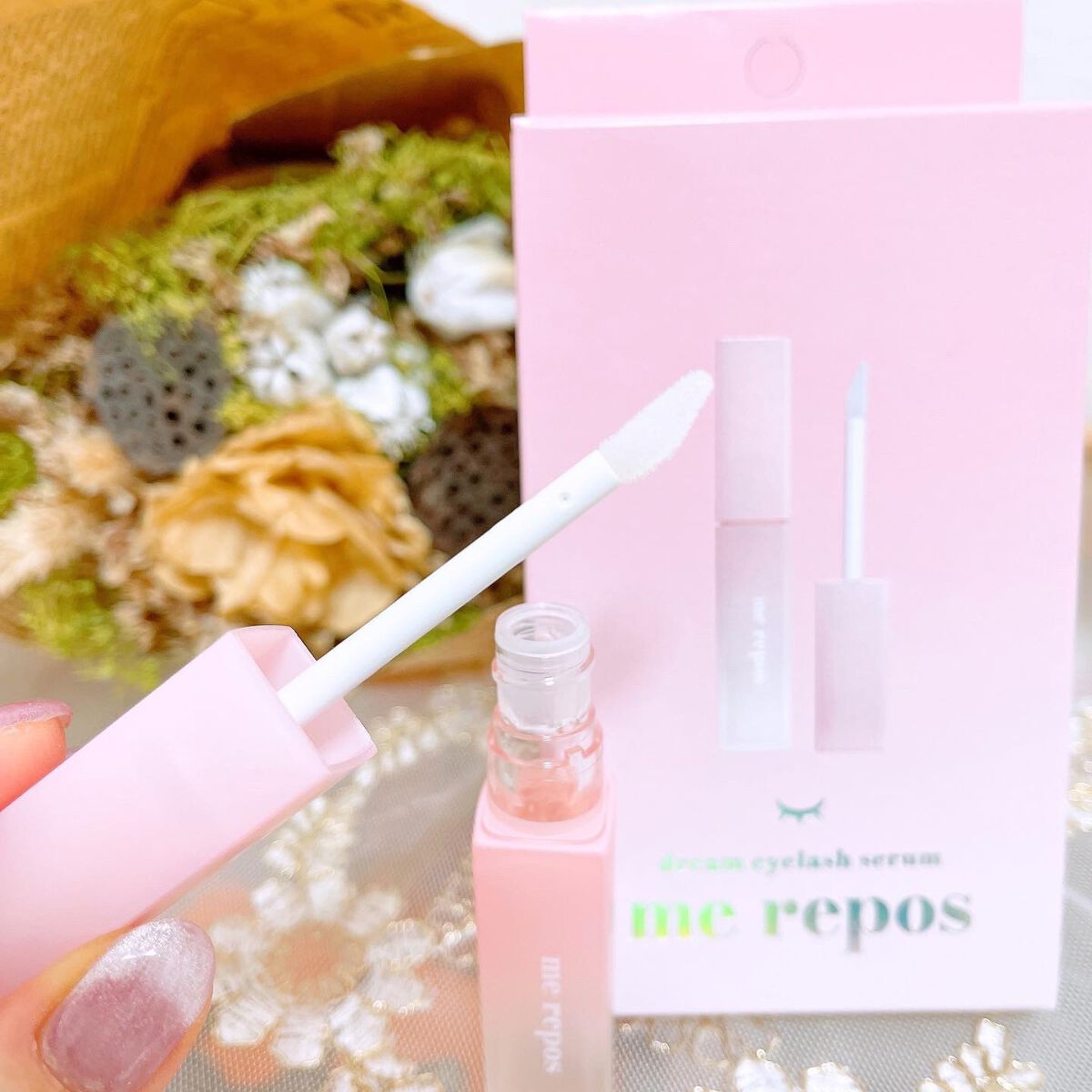 メルポス ドリームアイラッシュセラム/me repos/まつげ美容液を使ったクチコミ（3枚目）