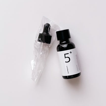 5番 白玉グルタチオンC美容液/numbuzin/美容液を使ったクチコミ(4枚目)