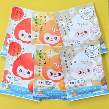 JUSO BATH POWDER/旅するJUSO/炭酸系入浴剤を使ったクチコミ(1枚目)