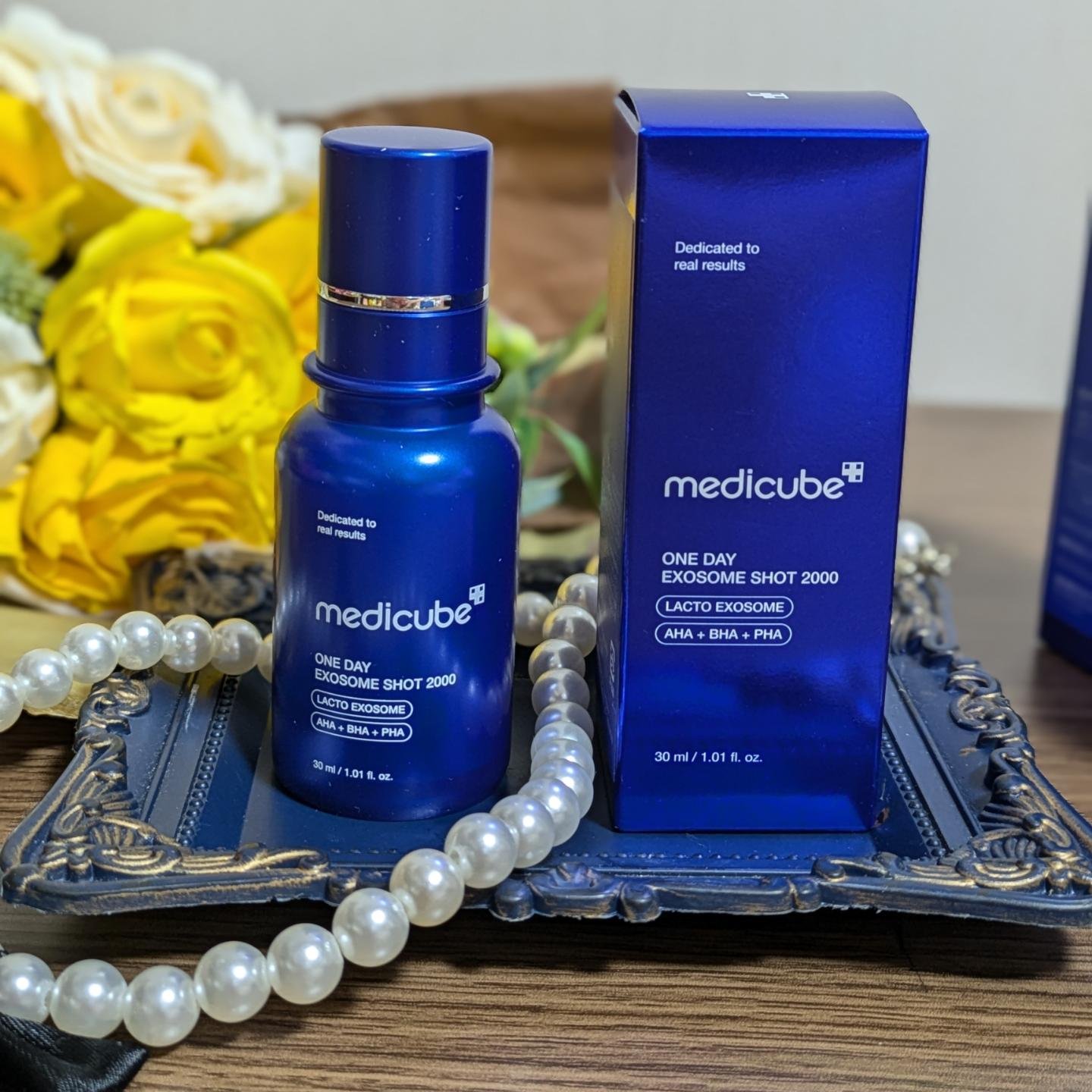 ゼロ1DAYエクソソームショット2000/MEDICUBE/美容液を使ったクチコミ（3枚目）