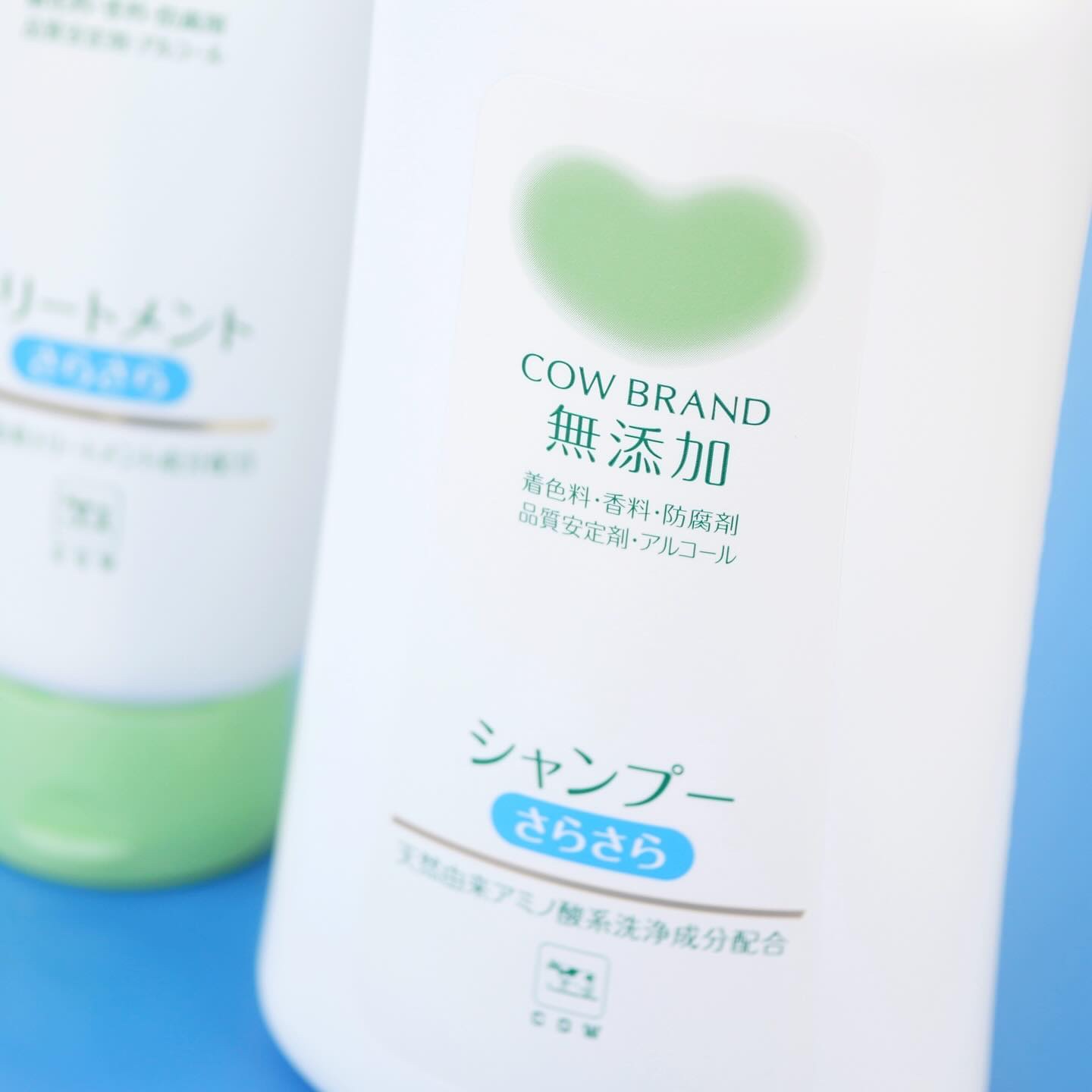 シャンプー・トリートメント さらさら/カウブランド無添加/シャンプー・コンディショナーを使ったクチコミ（2枚目）