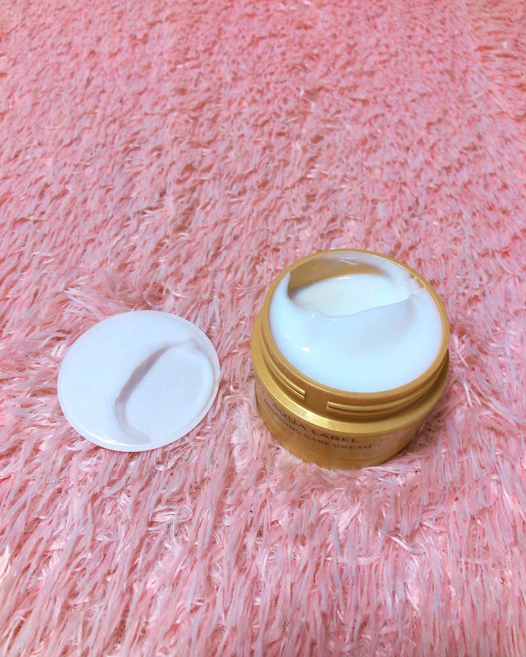 バウンシングケア クリーム/アクアレーベル/フェイスクリームを使ったクチコミ(2枚目)