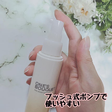ONE’S BOUQUET(ワンズブーケ デュアルブーストエッセンス W)/M&Hラボ/美容液を使ったクチコミ(4枚目)