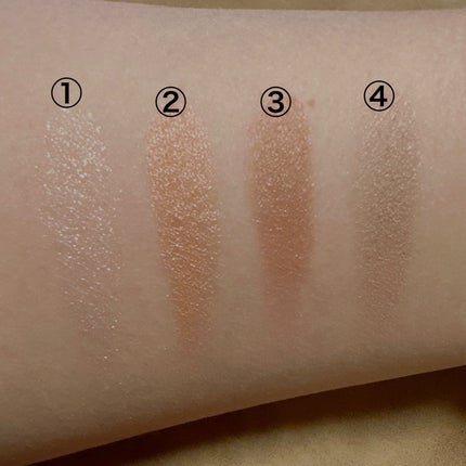 エトワルローズ 4色アイシャドウ/Étoile Rose/アイシャドウパレットを使ったクチコミ(3枚目)