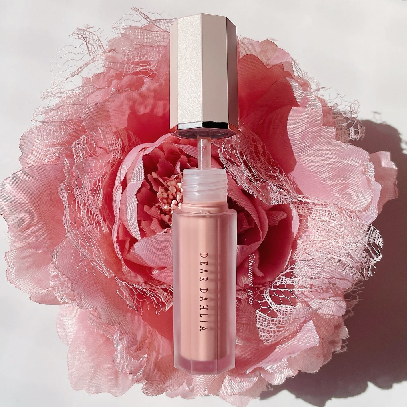 ペタルドロップリキッドブラッシャー/DEAR DAHLIA/リキッドチークを使ったクチコミ(2枚目)