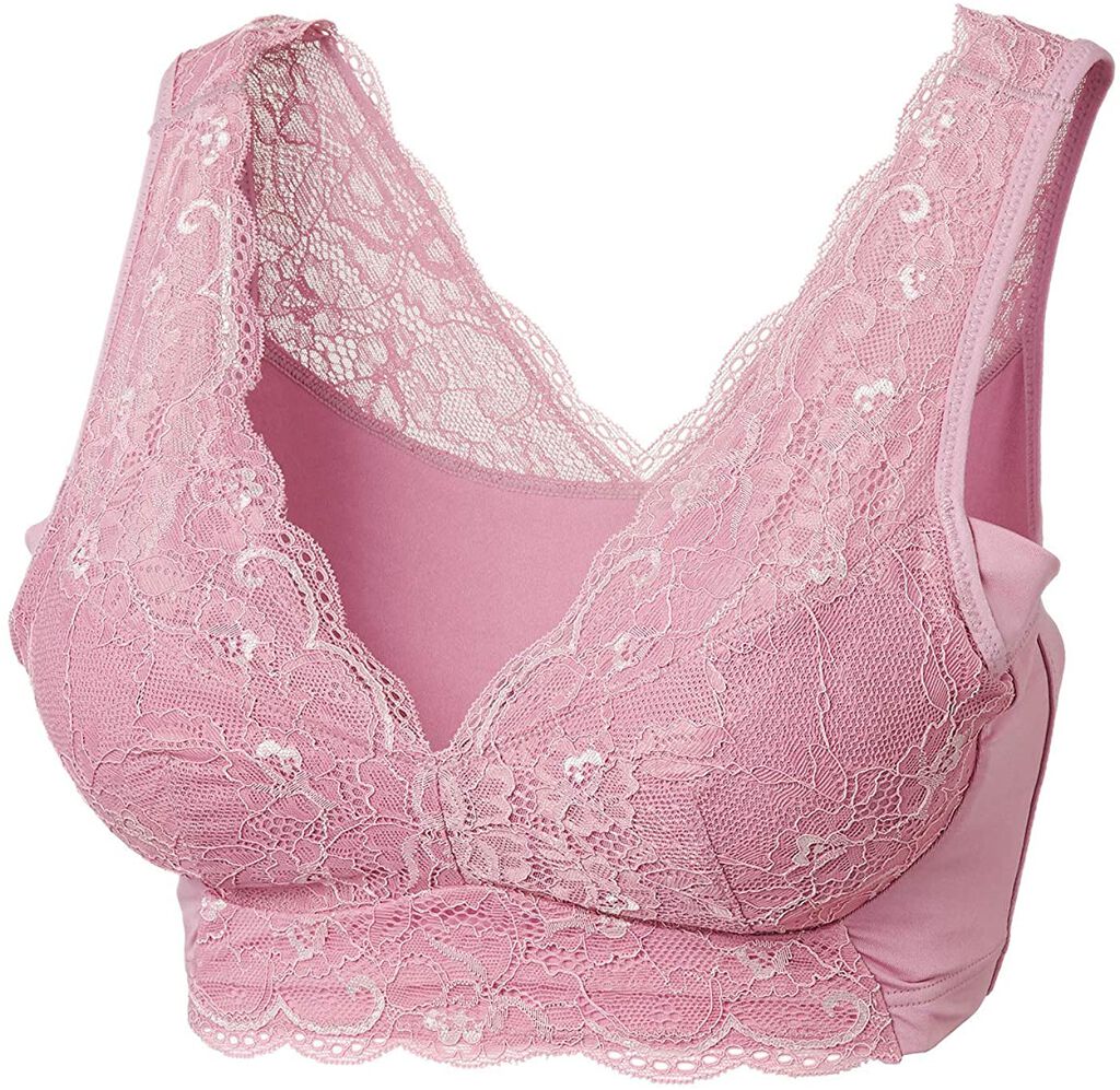 ナチュラルアップナイトブラ アンティークピンク