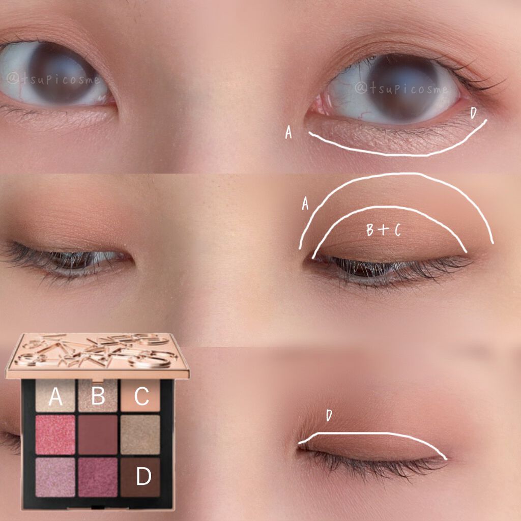 アンインヒビテッド アイシャドーパレット/NARS/アイシャドウパレットを使ったクチコミ(5枚目)