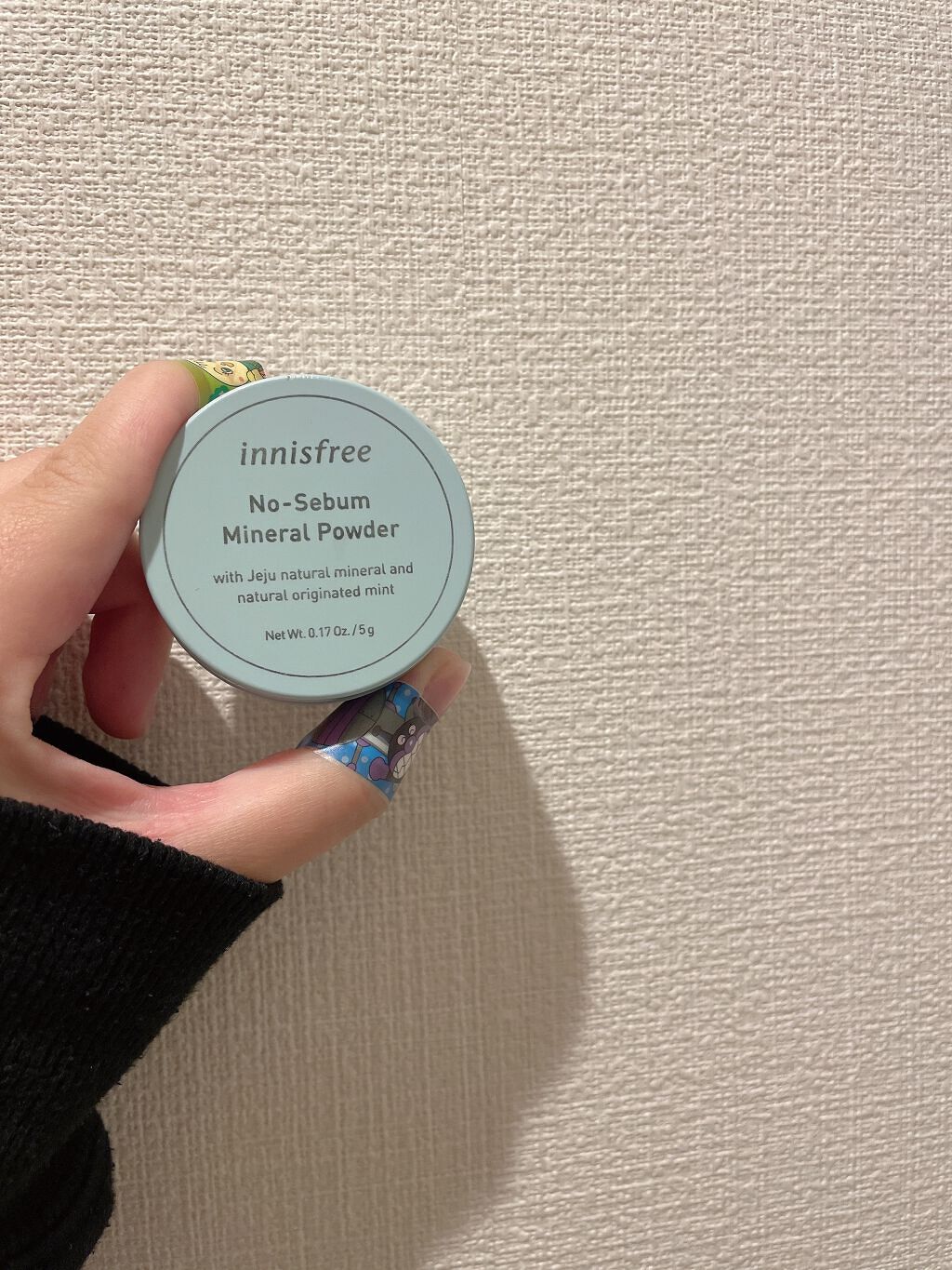 ノーセバム　ミネラルパウダー　N/innisfree/ルースパウダーを使ったクチコミ（2枚目）