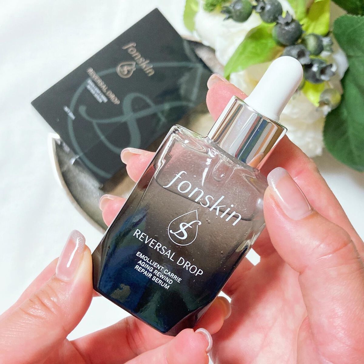 Rie_beauty on LIPS 「最近気に入ってこればっかり手に取っているfonskinリバーサ..」(1枚目)