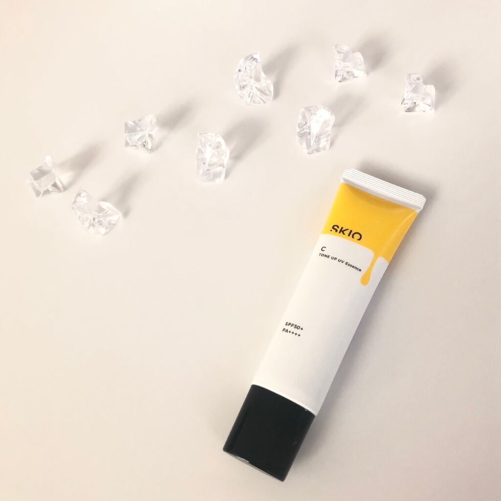 VC トーンアップUVエッセンス/SKIO/日焼け止めローションを使ったクチコミ(3枚目)