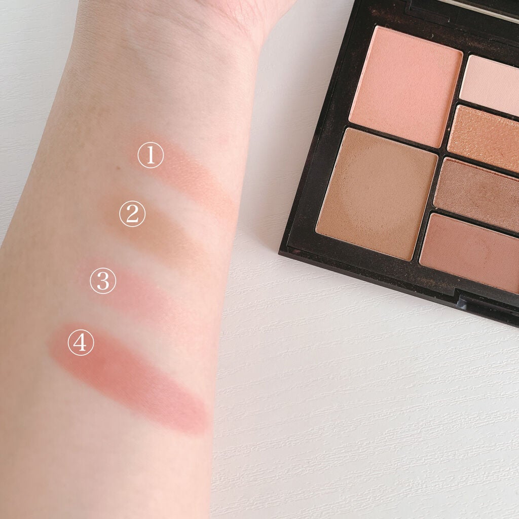 メーキャップユアマインド アイ&チークパレット/NARS/アイシャドウパレットを使ったクチコミ(4枚目)