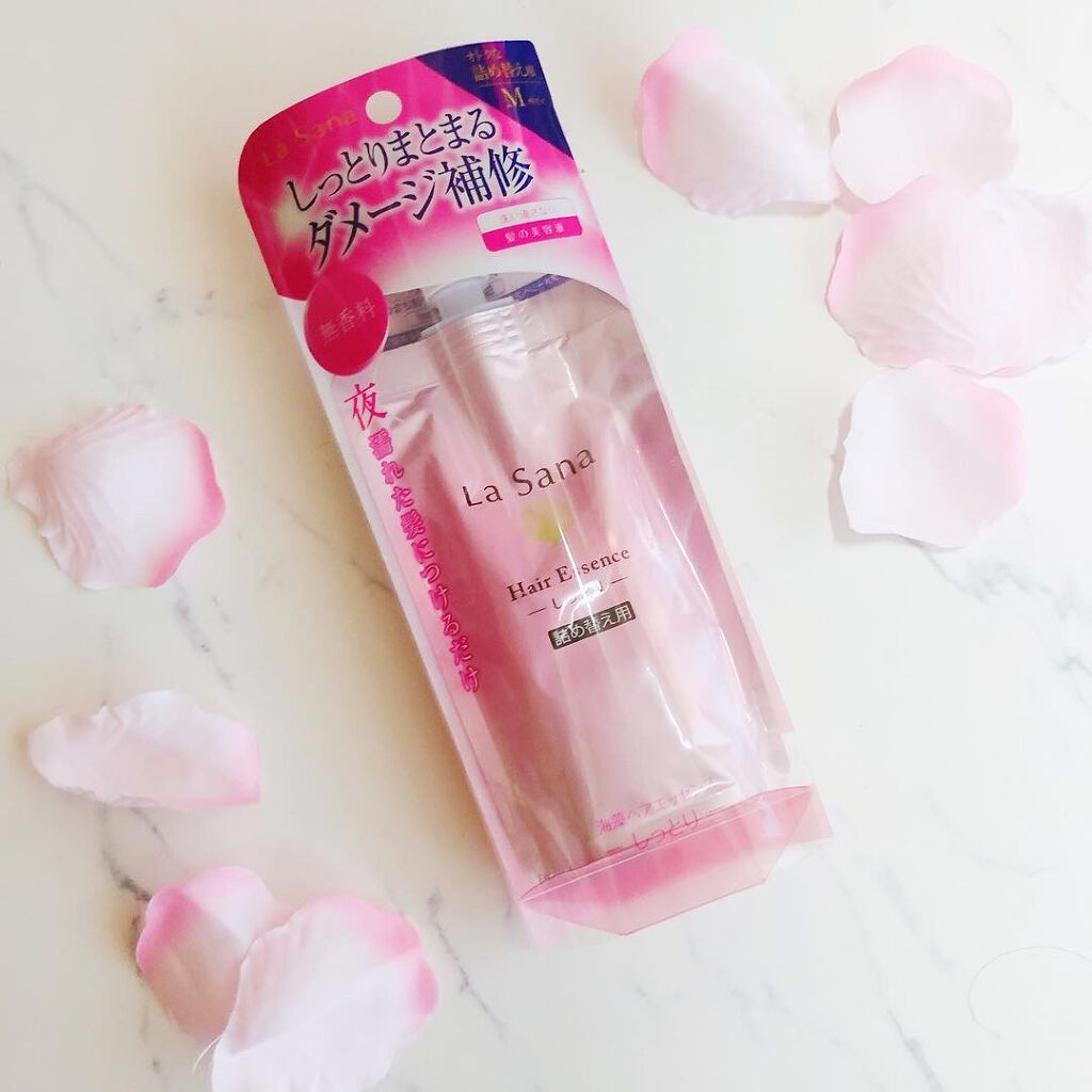 海藻 ヘア エッセンス しっとり/ラサーナ/ヘアオイルを使ったクチコミ(1枚目)