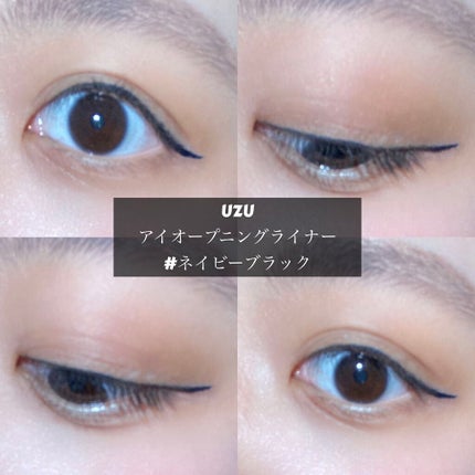 7 SHADES OF BLACK/UZU BY FLOWFUSHI/リキッドアイライナーを使ったクチコミ(1枚目)