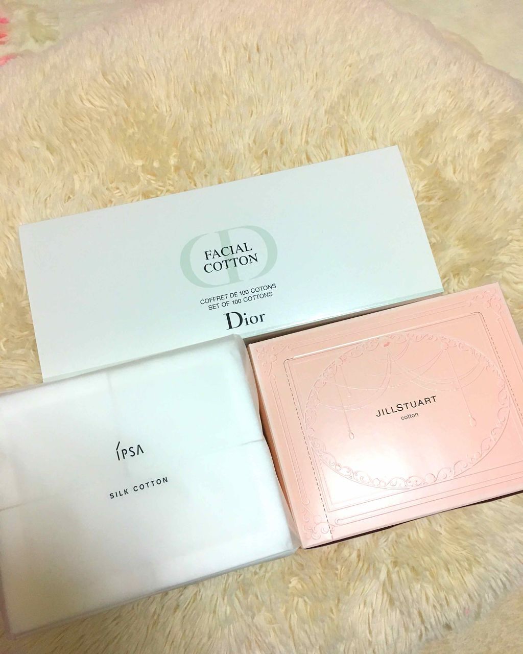 ディオール フェイシャル コットン/Dior/コットンを使ったクチコミ(1枚目)